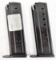 (2) Heckler & Koch P7 marked 9x19 eight round magazines, selling two times the money