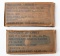 lot of (2) M1 carbine mags. in original waxpaper wrapping by Irwin-Pedersen, selling by the piece, 2