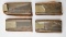 (4) M1 carbine U.S.G.I. magazines, all in original wax style paper, selling by the piece 4 times the