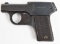 O.F. Mossberg, Brownie Model, .22 rf, s/n 11764, pistol, brl length 2.5