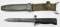 U.S. M5A1 bayonet by MILPAR COL, comes with a U.S. M8 B. M. CO. scabbard with damage to tip