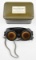 pair variable density goggles, Polaroid in original tin