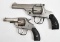 lot of two Hopkins & Allen revolvers to include: a) Imperial Arms Co. Model, .38 S&W, SN 1595, revo