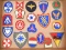 (20) United States Military patches