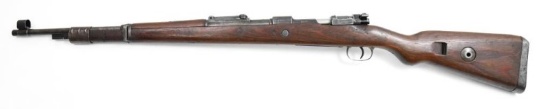 bnz code (Steyr), SS Marked K98, 7.92x57mm Mauser, s/n 7305, rifle, brl length 24", very good cond