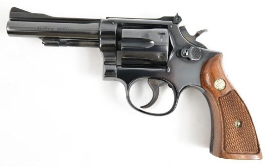 Smith & Wesson, Model 18-3 K22 Combat Masterpiece, .22 LR, s/n 1K9919, revolver, brl length 4", exce