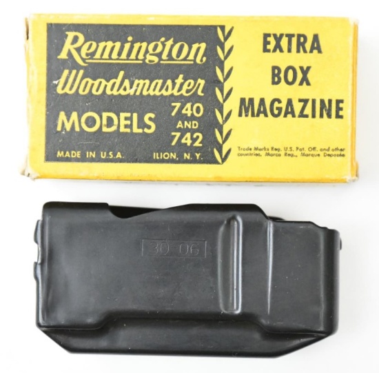 Remington Woodmaster Model 740 & 742 box magazine .30-06 Sprg. in original box