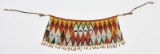 Beautifully recreated beaded ceremonial apron measuring approximately 17