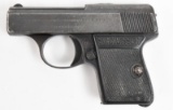 C.G. Haenel, Schmeisser Model II, .25 ACP, s/n 105750, pistol, brl length 2