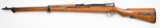 * Japanese Arisaka training rifle having a smooth bore, folding adjustable rear sight with fixed fro