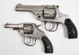 lot of two Hopkins & Allen revolvers to include: a) Imperial Arms Co. Model, .38 S&W, SN 1595, revo