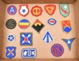 (17) assorted United States Military patches