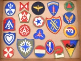 (20) United States Military patches