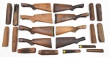 assorted shotgun butt stocks and forends for Fox, LC Smith, Remington and other, all in assorted con