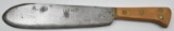 U.S.M.C. Bolo knife by Briddell with a blade measuring 11.25