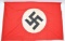 WWII German Nazi flag approximately 12'x4'