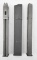 lot of (3) unmarked 9mm submachine gun steel stick magazines, selling 3 times the money