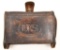 U.S. marked Model 1902 McKeever cartridge box having side manufacture stamp in four lines which read