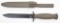 Excellent Glock Feldmesser 78 first generation fixed blade field knife/bayonet.  Having 6.5