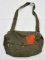 WWII M44 gas mask bag