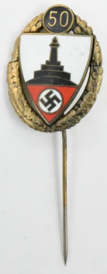 WWII German Nazi Veterans Association 50 year pin
