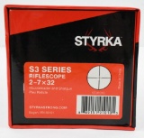 Styrka S3 Series 2-7x32 muzzleloader and shotgun scope, Plex Reticle ST-91010,