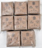 7.62 M1 ammunition (8) boxes Military Surplus in brown box with what appears to be the Brazilian Cre