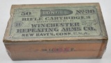 Antique .38 Long R.F. ammunition (1) box Winchester Repeating Arms Co., (50) rounds in a two piece b