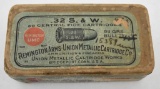Antique .32 S&W ammunition (1) box Remington Arms - Union Metallic Cartridge Co. 88 grain bullets bo