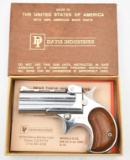 Davis Industries, Model DM-22, .22 Mag, s/n 048696, derringer, brl length 2.375