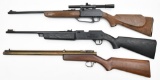 * Lot of 3 BB style rifles to include Benjamin No. 310 incomplete, Daisy Powerline 880 working condi