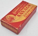 .22 Hi-Power Savage factory ammunition (1).22 Hi-Power Savage factory ammunition (1) box Savage Indi