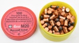 4mm M20 Practice ammunition (1) container RWS Dynamit Nobel German made containing approximately (10