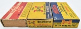 Vintage .30-30 Win. ammunition & brass (3) boxes, (1) Western Super-X Silvertip (15) rounds total, (