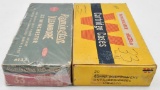 Vintage .33 Winchester ammunition (2) boxes, (1) Remington Kleanbore sealed box states 200 grain SP 