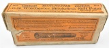 Antique .45-90 Winchester ammunition (1) box Winchester Staynless SP 2 piece box with printed orange