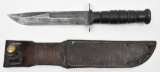 U.S. Marked Camillus fighting knife having 7