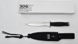 SOG S25-Desert Dagger with heavy weight nylon sheath having 6.5