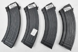 lot of (4) Chinese manufactured steel AK magazines, selling 4 times the money