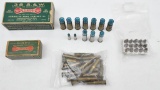 assorted lot of ammunition to include (35) rounds .38 S&W, (20) rounds .25-20, (15) rounds .25 auto,