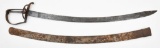 Relic Cavalry sword late 1700's Early 1800's showing heavy rust