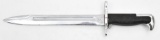 U.S. M1 Garand chrome parade bayonet marked 