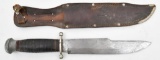 unmarked German hunting knife with 8