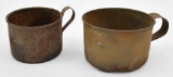 Civil War Indian Wars drinking cups (Relics)