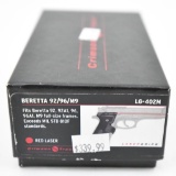 Crimson Trace Laser grip for Beretta 92/96/M9 full size frames LG-402M