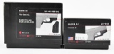 (2) Crimson Trace Red Laser sights, (1) fits Glock 43 with IWB LG-443-HBT-G43 and (1) fits Glock 42 