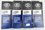 lot of (4) FNH USA (17) round magazines for FNX-9, selling 4 times the money