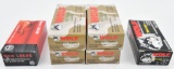 9mm Luger ammunition (6) boxes total, (4) are Wolf Military Classic, (1) is Wolf Performance, both a