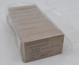 .223 (5.56 - M193) ammunition (8) boxes sealed in plastic bag Manufactured in Israel by TAAS Ind. (3