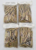 .223 Rem. (5.56mm) ammunition (4) bags 55 grain S.P. with Lake City Early 90's headstamp, each bag c